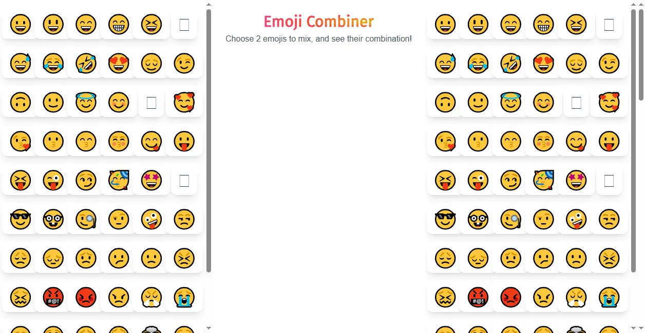 Emojicombiner